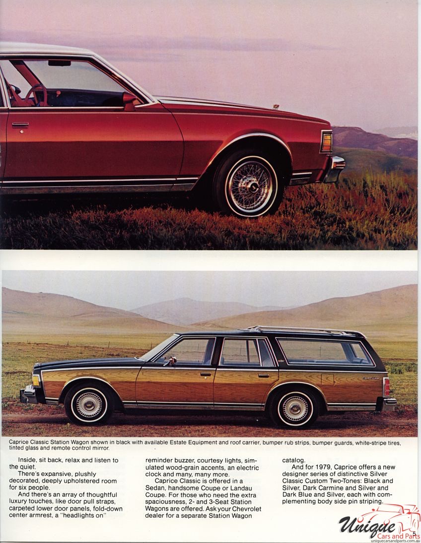 1979 Chevrolet Caprice Impala Brochure Page 12